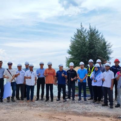 LAWATAN KE PROJEK PEMULIHARAAN MUARA SUNGAI SETIU DAN PROJEK TEBATAN BANJIR DAN SISTEM PENCEGAHAN HAKISAN PANTAI UMT